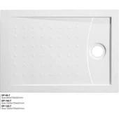 מגש מקלחת עם משטח מוצק