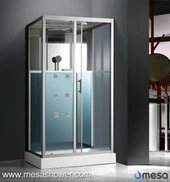 מקלחת Enclosures עם דלת ועיסוי תפקיד בשירותים למכירה