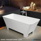 אקריליק משתרע אמבט עם רגל